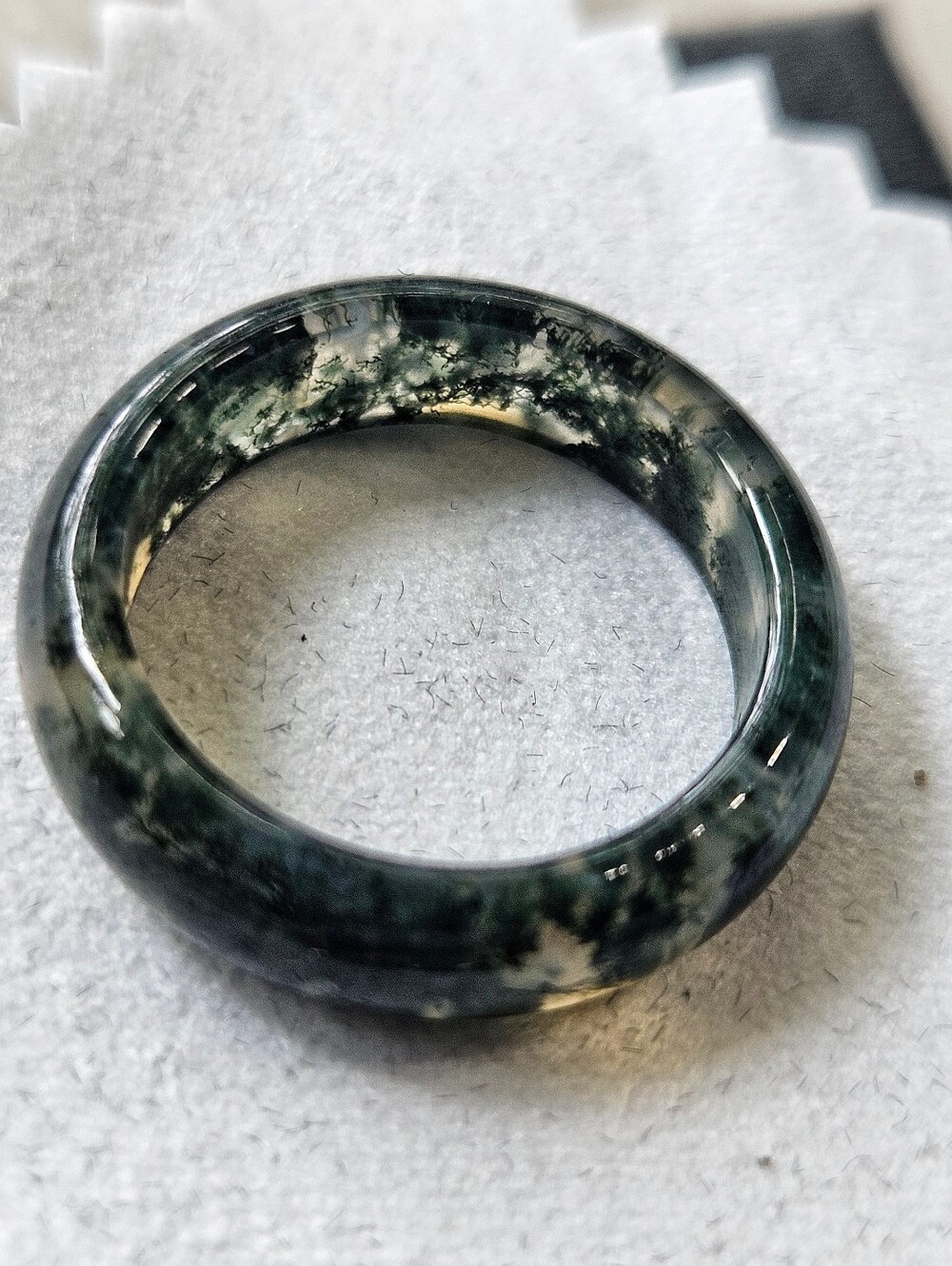 Moss Agate Ring